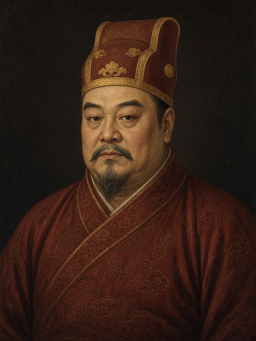 汉武帝风格画像
